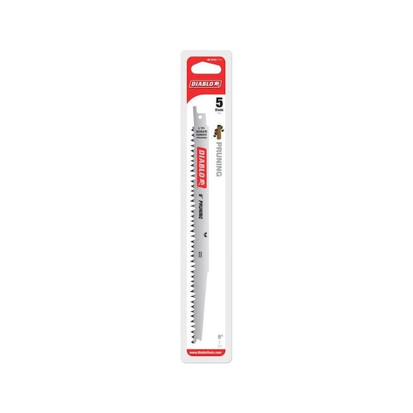 Diablo 9 in. Bi-Metal Fleam Grind Reciprocating Saw Blade 5 TPI 5 pk - DS0905FG5