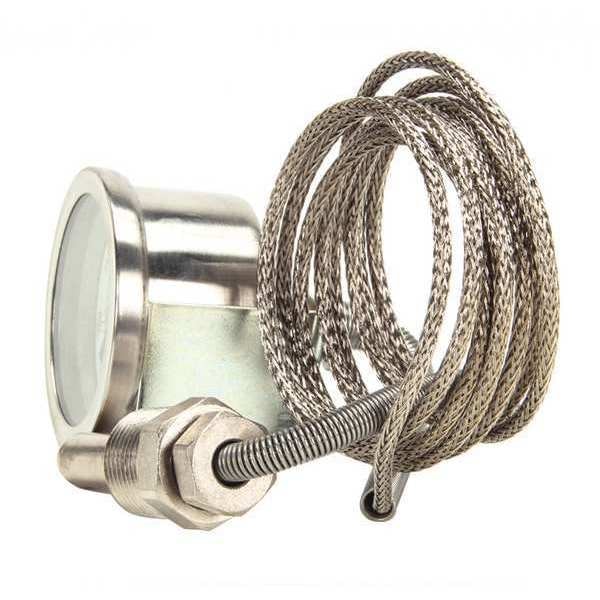 Stero Temp Gauge, Braided, 20 deg.-220 deg. F - P65-1135