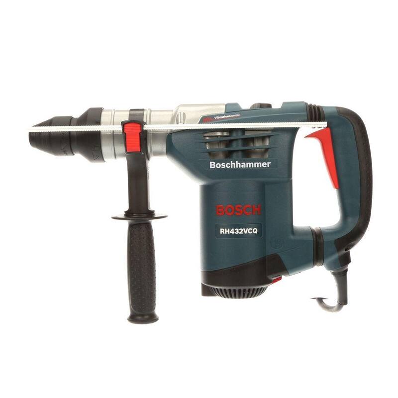 Bosch 8.5 Amp 1-1/4 in. Taladro percutor rotativo de concreto/mampostería con velocidad variable con estuche de transporte - RH432VCQ