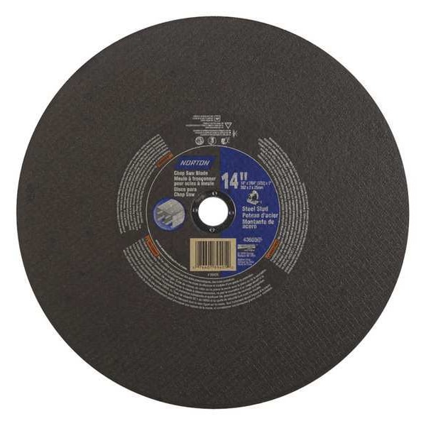 Disco de corte Norton Abrasives para metal de 14"x7/64"x1", 4365rpm - 07660789405