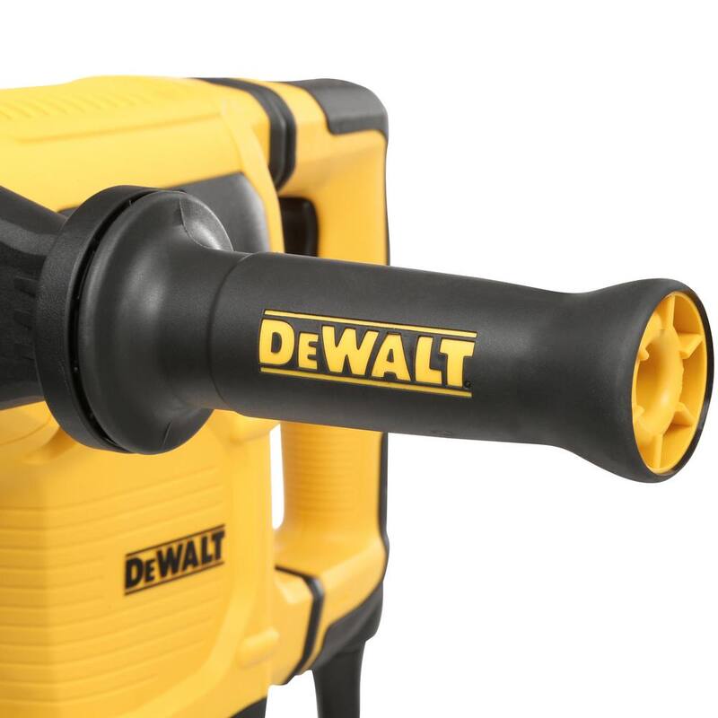 DEWALT 10.5 amperios 1-9/16 pulgadas. SDS-MAX con cable combinado Martillo giratorio de concreto/mampostería con SHOCKS y estuche - D25481K