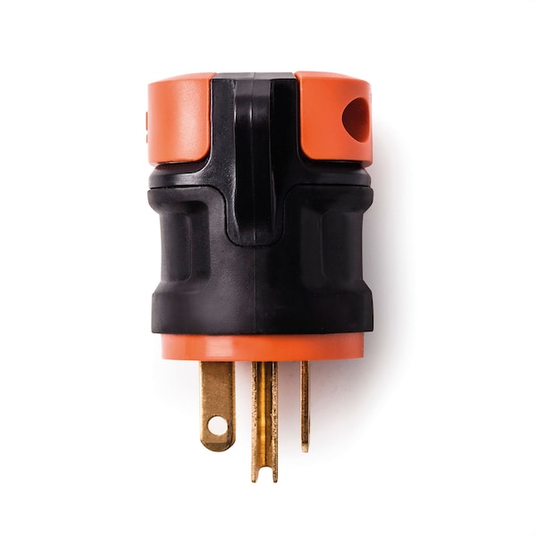Easylife Tech 20 Amp 125V Grounded Repl Plug Heavy-Duty w/Rubber Grip UL Listed - 0-1120-R