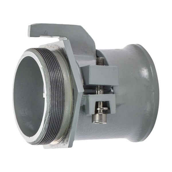 Meltric Handle Straight Standard Clamp W/Cable Range Metal Gray Size C 2.125-2.250 In - 49-3A013-225