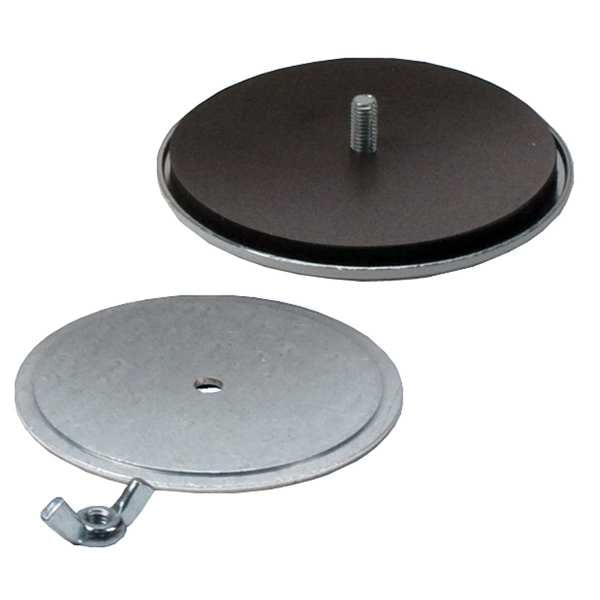 Rittal Hole Seal, 1.06 In Hole dia., Steel - OHS075C