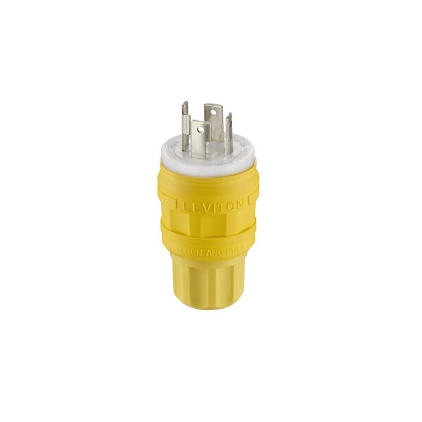 Leviton ELECTRICAL PLUGS L1430P WG IND GRD INSRT - 28W74-IN