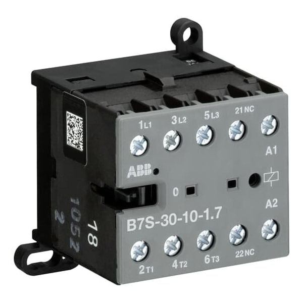 Abb B7S-30-10-1.7, MINI CONTR 24V/1.7W, 1NO AUX, PK 10 - B7S-30-10-1.7
