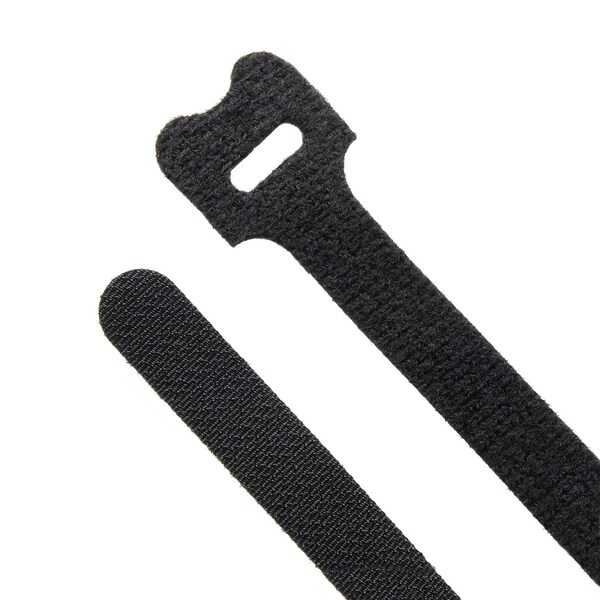 South Main Hardware Cable Tie, 8 in L, Black, 10 PK - 222168