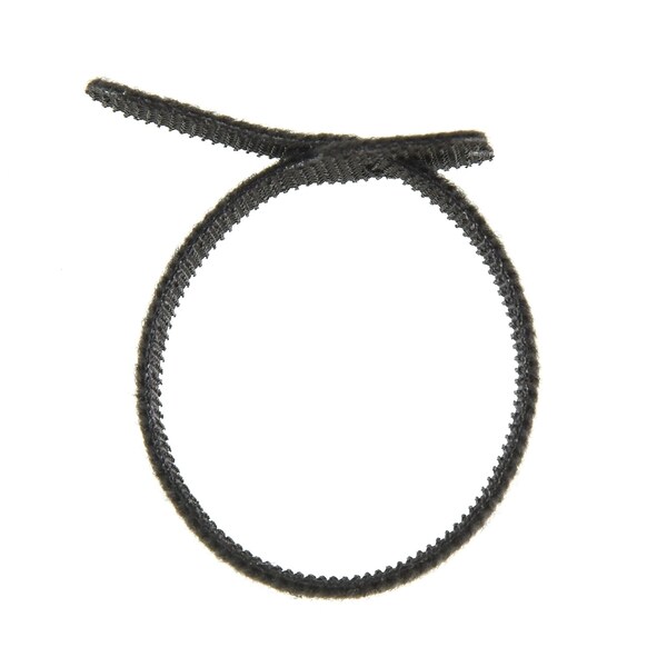 South Main Hardware Cable Tie, 8 in L, Black, 10 PK - 222168