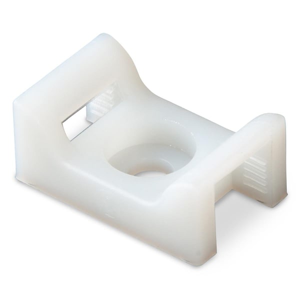 Safety First No.8 Screw Natural Cable Tie Mount - 100 Piece - SA2938102