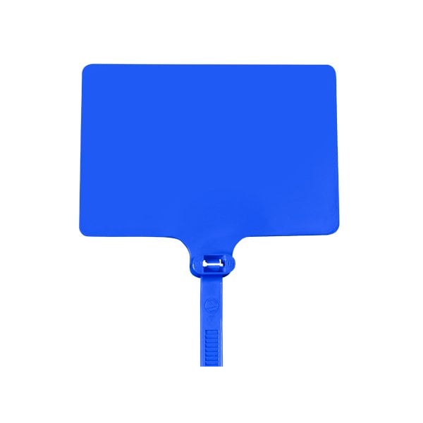 Bsc Preferred Cable Tie, 6 in L, Blue, 120 lb Strength, 100 PK - BUY00026421