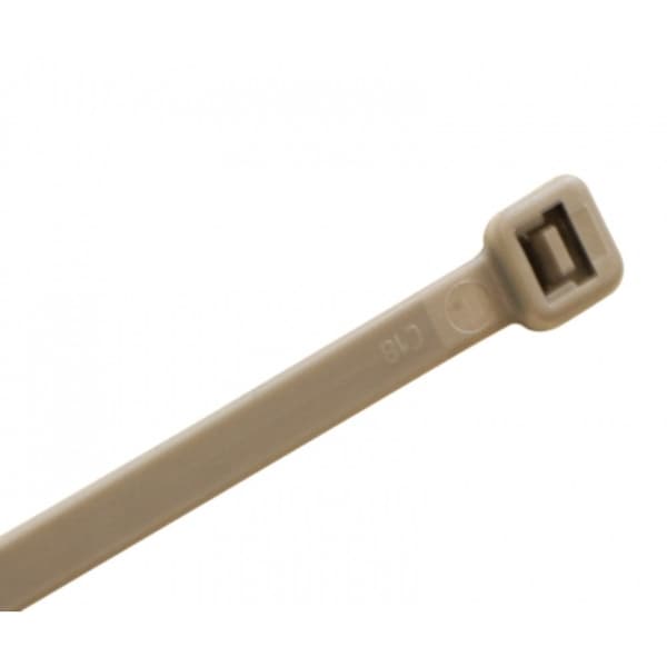 Kable Kontrol Cable Tie, 11 in L, 3-3/16 in Max Bundle Dia., Gray, Nylon 6/6, 50 lb Strength, 1000 PK - CT220CL-GRAY