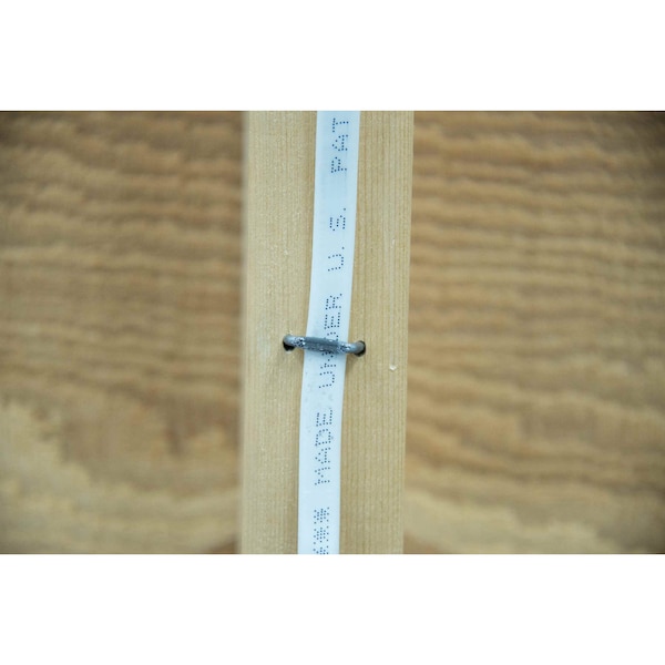Gardner Bender Cable Staple, 12 in W Crown, 118 in L Leg, Metal, Graphite - MS-1550T