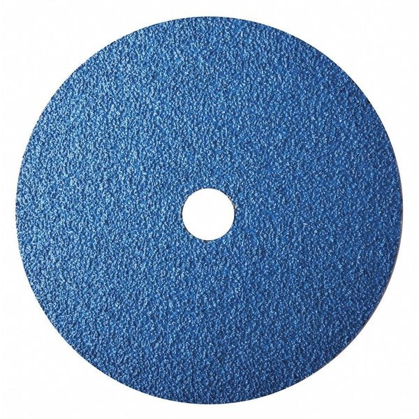 Disco de Fibra Zoro Select, 7", Montaje de Orificio de 7/8", Azul, Paquete con 25 piezas - 78072775360