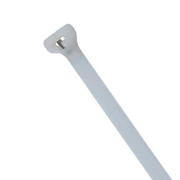 Gardner Bender Cable Tie, 11 in L, 3 in Max Bundle Dia., Natural, Metal, 50 lb Strength, 10 PK - 46-310MP
