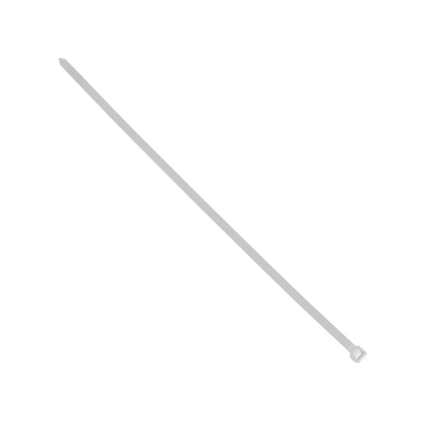 Dottie Cable Tie, 36 in L, 10.35 in Max Bundle Dia., Natural, Nylon 6/6, 175 lb Strength, 50 PK - DT36H
