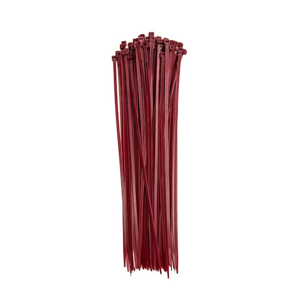 South Main Hardware Cable Tie, 14 in L, 50 lb Strength, 100 PK - 220197