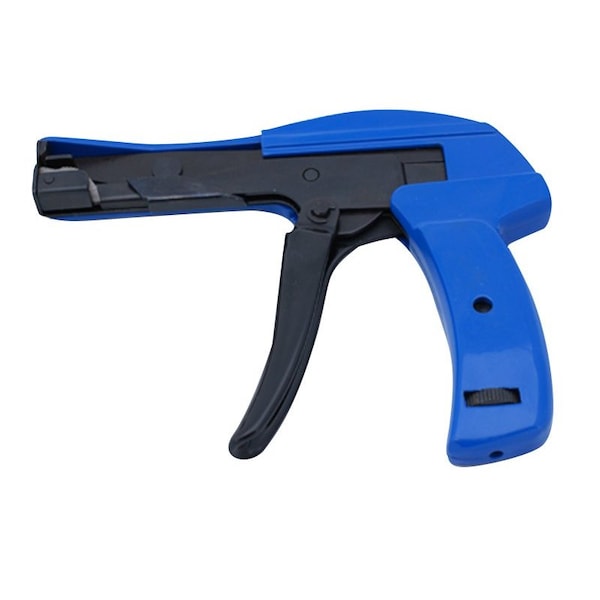Kable Kontrol Kable Kontrol Zip Tie Tool Tension Gun and Cutter - For Nylon Zip Ties 18 to 50 Lbs Tensile Strength - Metal Body - Blue - CTG02-BLUE