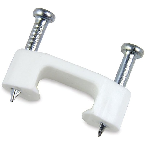 Gardner Bender Staple, 12 in W Crown, PlasticPolyethylene - PSM-1550T