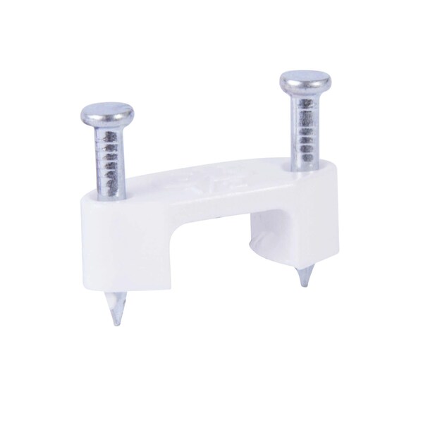 Gardner Bender Staple, 12 in W Crown, PlasticPolyethylene - PSM-1550T