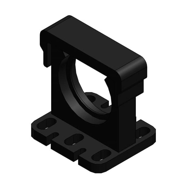 Pma BVH-48-010, CONDUIT SUPPORT PA6 NW48 BLK - BVH-48-010