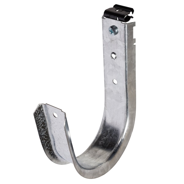 Winnie Industries 4in. J Hook with Hammer on Flange 1/8in. to 1/4in., 25PK - WJH64HOK-24