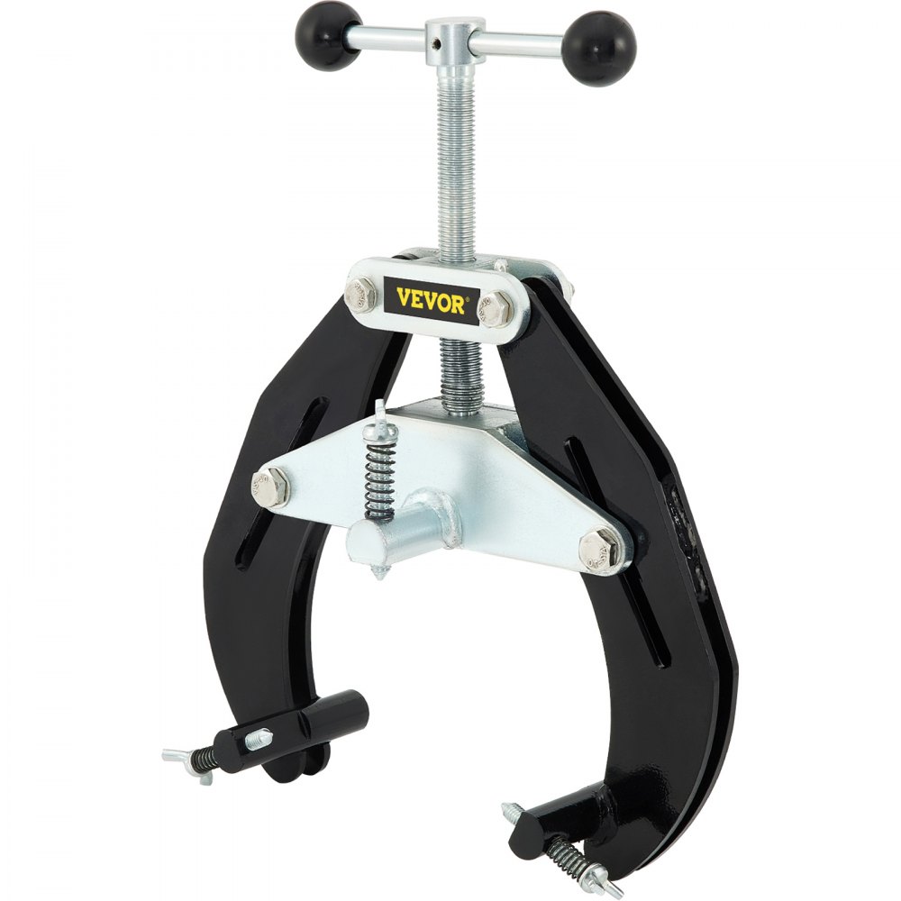 VEVOR Pipe Clamp, 2 to 6 in, High Strength Ultra Clamp with Quick Acting Screws, Steel Pipe Alignment Tool with Lightweight Design, Black - HJDGQYCBDD2-6SEUMV0