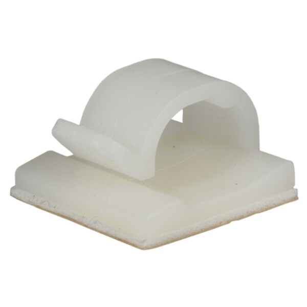 Midwest Fastener Cable Clip, Plastic, 3/4 in L, 10 PK - 33406
