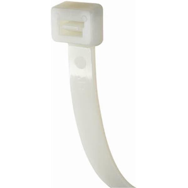Gardner Bender Cable Tie, 24 in L, 7 in Max Bundle Dia., Natural, Nylon, 175 lb Strength - 107440