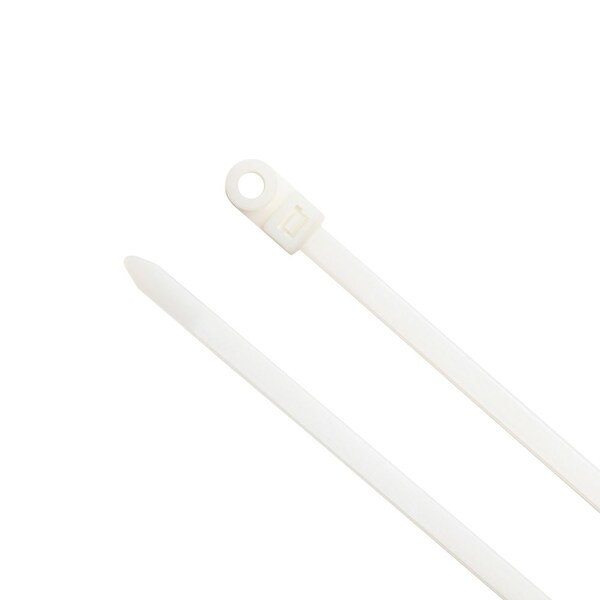 South Main Hardware Cable Tie, 12 in L, Natural, 120 lb Strength, 100 PK - 222017