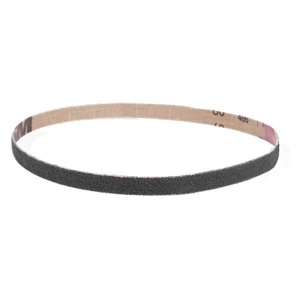 Vsm Abrasive Belt, 80 Grit, SC, 3/4 x 24", PK20, Cubierto, 3/4" Ancho, 24" Largo, 80 Grit, Medio, Carburo de Silicio - 240919