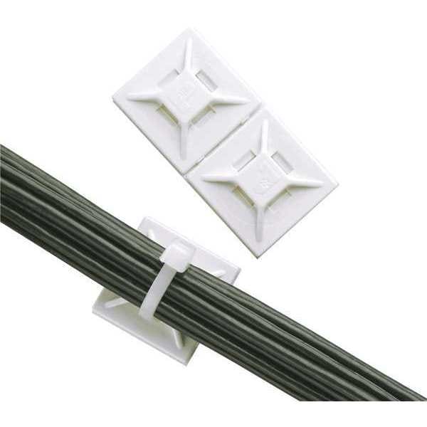 Panduit Cable Tie Mount, Adhesive Backed, PK500 - ABMM-AT-D0