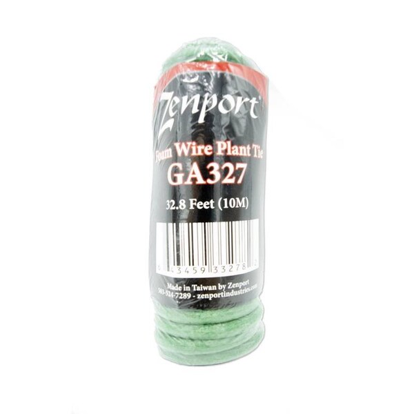 Zenport Foam Wire Plant Tie, 10m/32.8ft, 3PK - GA327