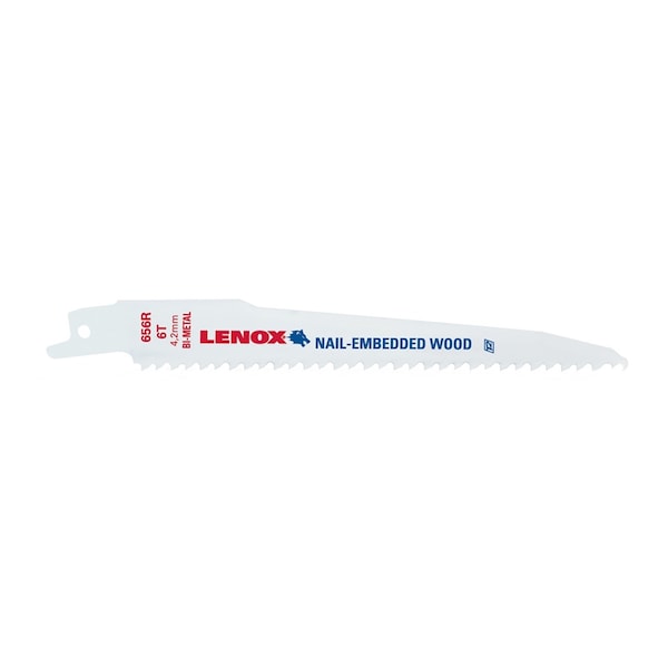 Stanley Reciprocating Saw Blades 656R Bi-Metal 6 In. Lo, 22750OSB656R - 22750OSB656R