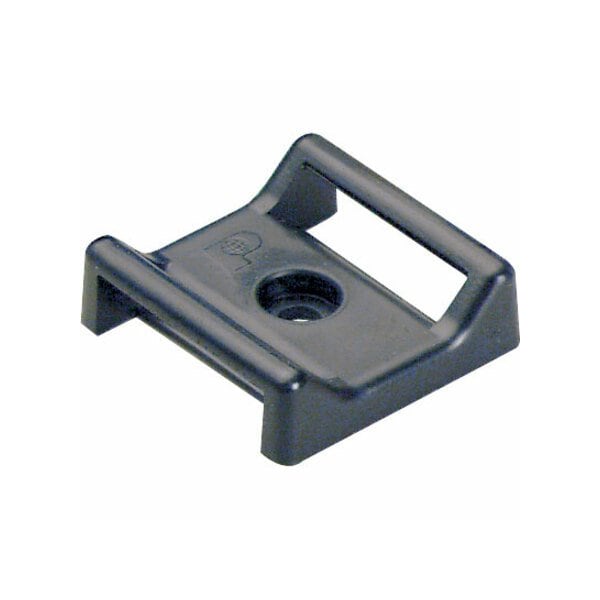 Panduit Cble Tie Mnt, Adh, 1.12" x 1.12", Nat, PK25 - ABMT-A-Q