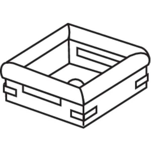 Panduit Stainless Steel Mount, No.8 Screw, PK25 - MTM2H-Q