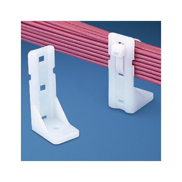 Panduit Cble Tie Mnt, Stdoff, 2"h, #12screw, PK100 - PP1S-S12-C