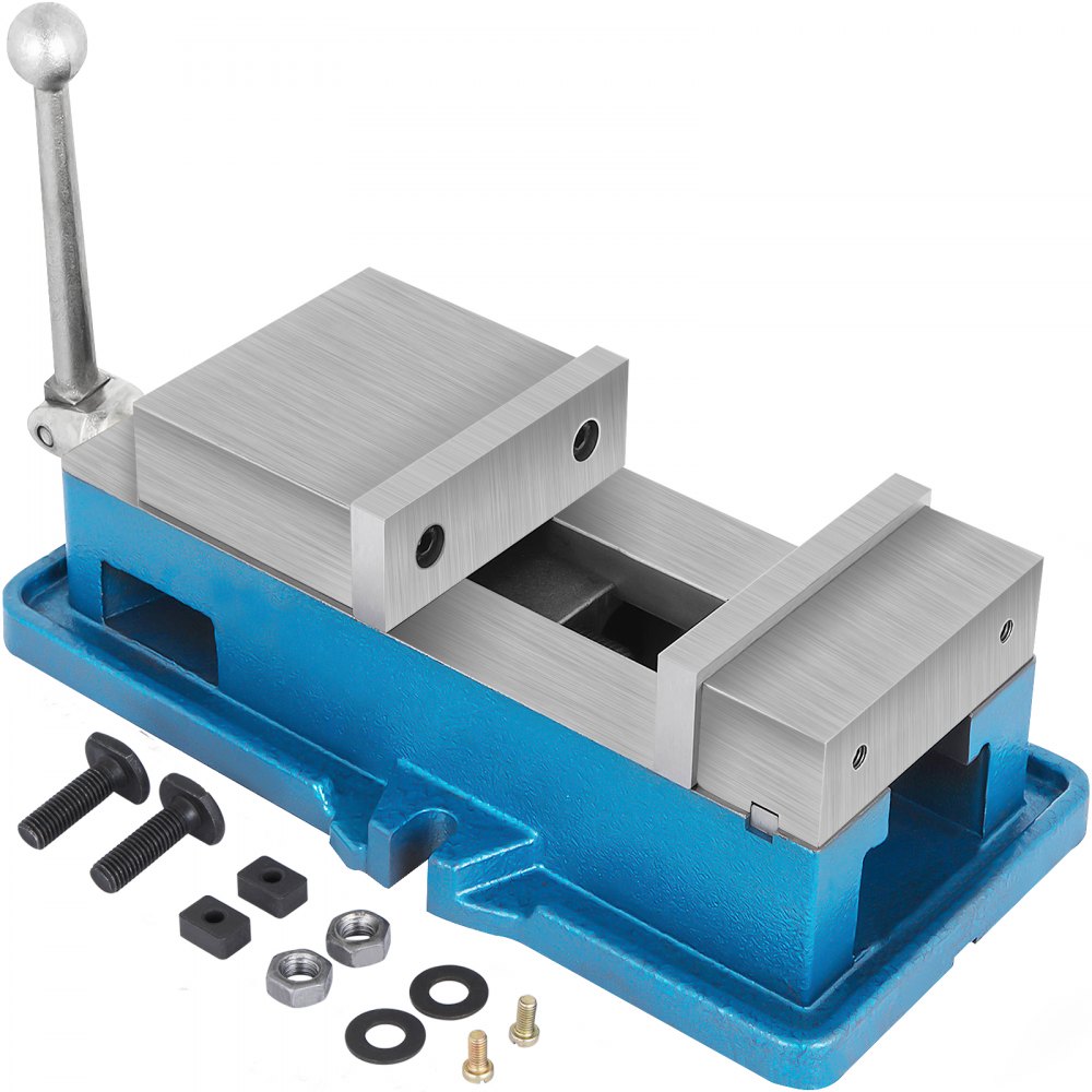 VEVOR 5" Super-Lock Vise For NC/CNC Machines Bench Clamp Vise High Precision, Vise Clamp Vice CNC Vise Lockdown Vise Drilling 125mm Width CNC 24KN - TQ5CJMPKQ00000001V0