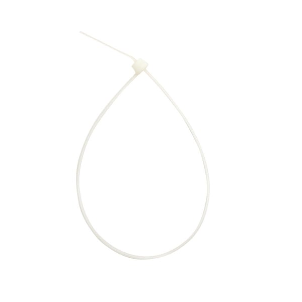 South Main Hardware Cable Tie, 11 in L, Natural, Nylon, 75 lb Strength, 1000 PK - 220165