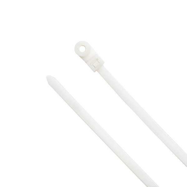 South Main Hardware Cable Tie, 15 in L, Natural, 120 lb Strength, 100 PK - 222019
