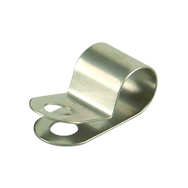 Heyco Cable Clamp, 304 Stainless Steel, 1/2 in Bundle Dia., 100 PK - S3378