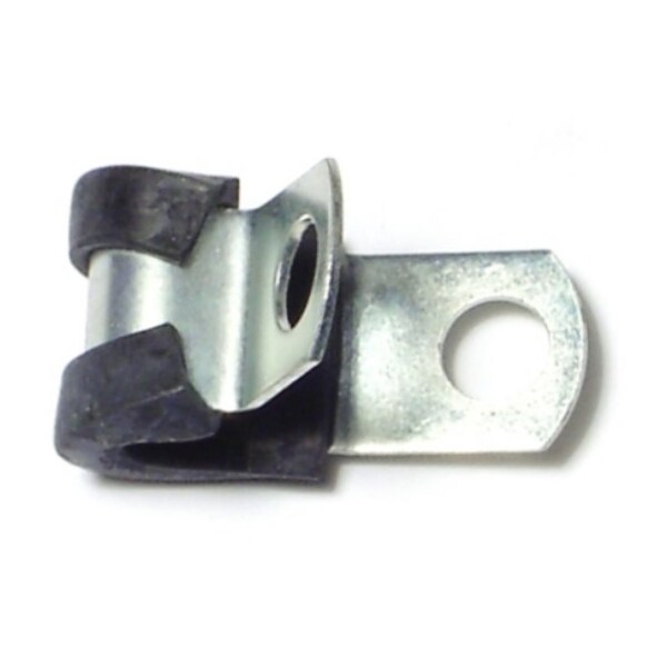 Midwest Fastener Cable Clip, Steel, 1/2 in L, 20 PK - 72541