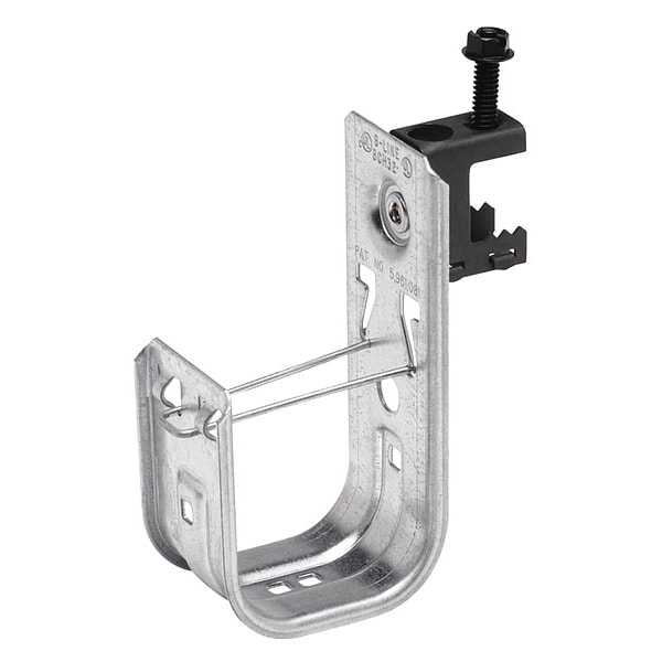 Eaton B-Line J-Hook, 1/8-1/2In Flange, 3/4In Max Cap - BCH12-C1