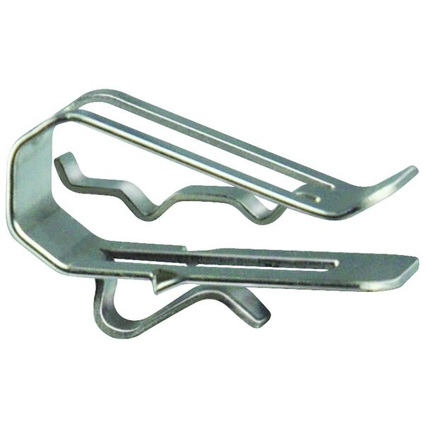 Heyco Cable Clip, 323 Stainless Steel, 0.33 in Bundle Dia., 1 in L, 100 PK - S6507