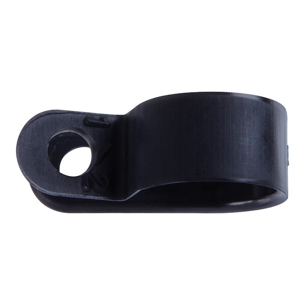 Jandorf Cable Clamp, Nylon, 1/2 in Bundle Dia., Black - 61448