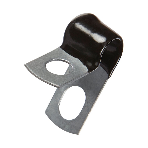 Jandorf Cable Clamp, Steel, 1/4 in Bundle Dia., Black - 61536