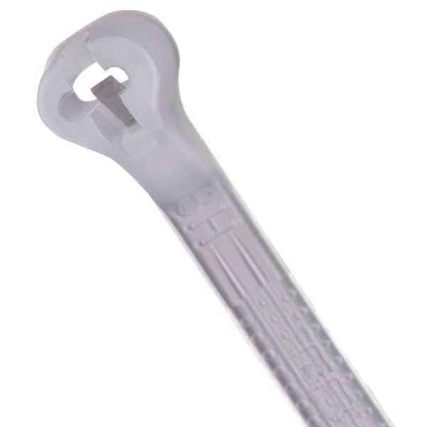 Ty-Rap Cable Tie, 8 in L, 2 in Max Bundle Dia., Black, Nylon 6/6, 18 lb Strength, 100 PK - TY5232MX