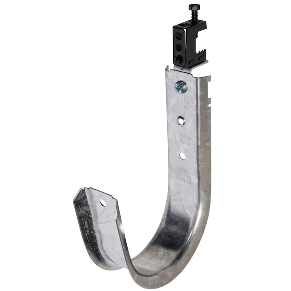 Winnie Industries 4in. J Hook with Angle Clip & SSBC, 25PK - WJH64ACSSBC