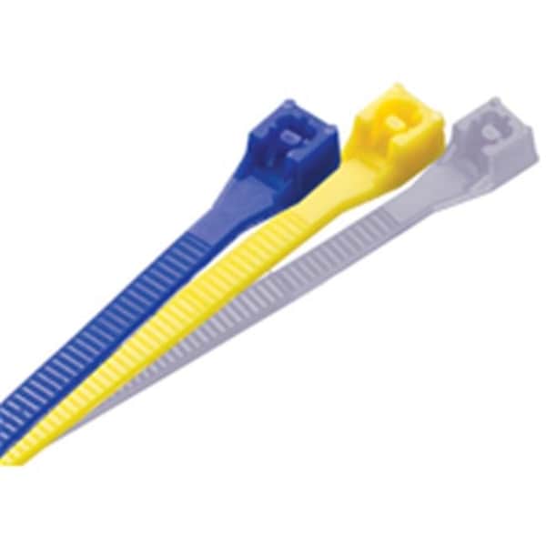 Gardner Bender Cable Tie Assortment, 4 in, 8 in L, Assorted Colors, Nylon 6/6, 18 lb, 75 lb Strength - 3388915