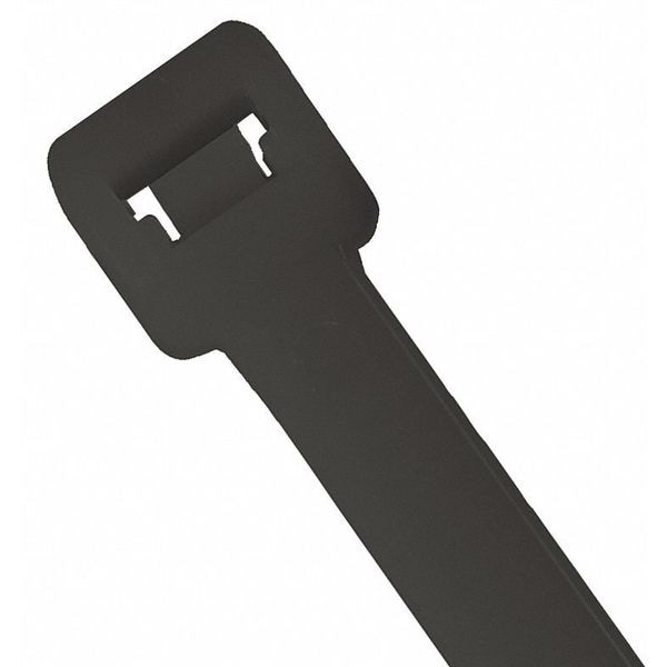 Partners Brand Cable Tie, 40 in L, Black, 175 lb Strength, 100 PK - CTUV40175