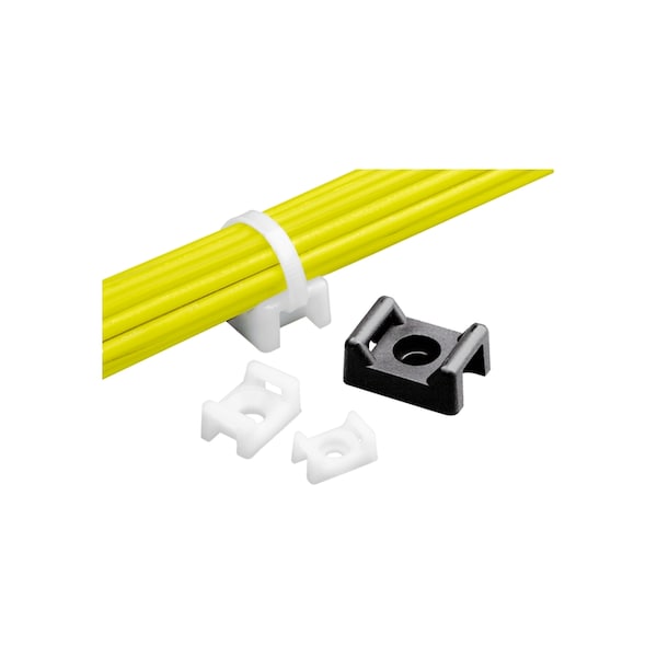 Panduit CABLE TIE MOUNT .875"X.625"INDOOR #10 SCREW APPLIED, PK 100 - TM3S10-C